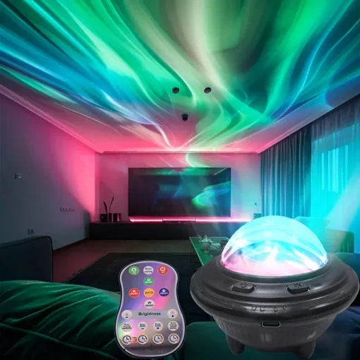 Starlight Aurora Projector Night Light