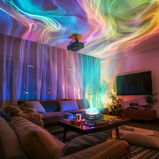 Starlight Aurora Projector Night Light - Image 6