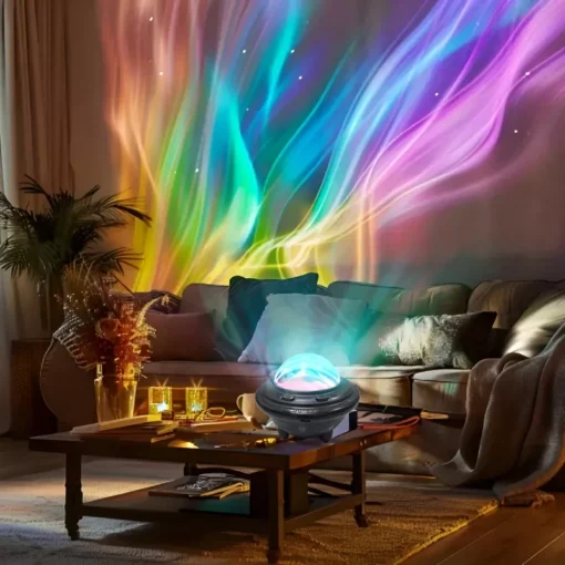 Starlight Aurora Projector Night Light - Image 3
