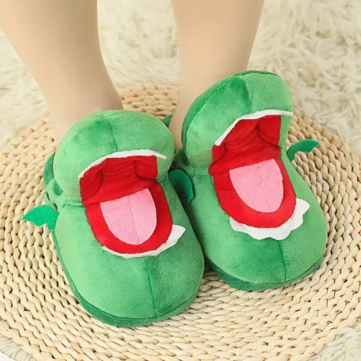 Funny Crocodile Cotton Slippers - Image 10