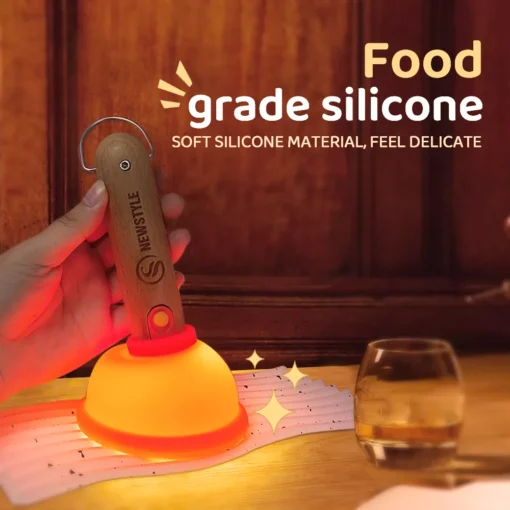 LED Plunger Silicone Night Light - Image 3