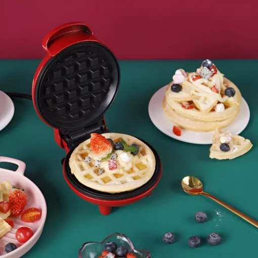 Mini Electric Waffle Maker – Double-Sided & Non-Stick - Image 8