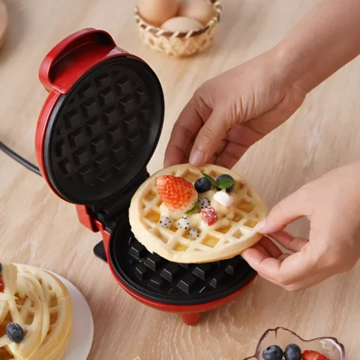 Mini Electric Waffle Maker – Double-Sided & Non-Stick - Image 7