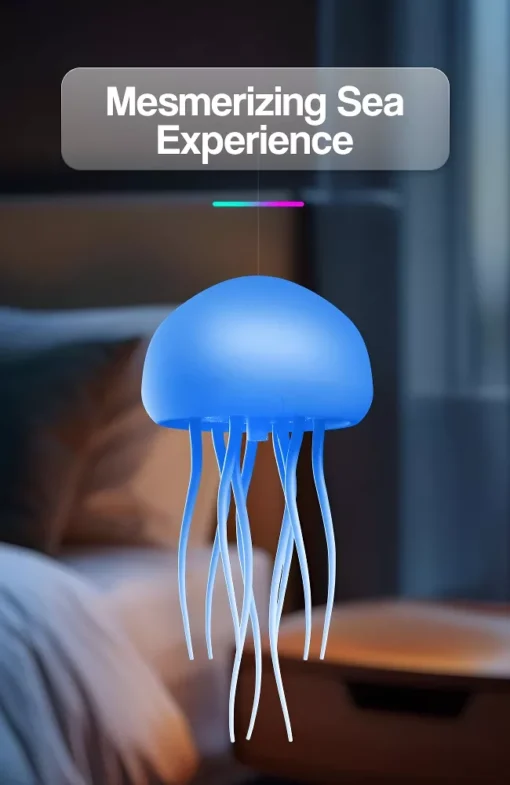 Creative Jellyfish Night Light with Voice Control & Flexible Tentacles - Image 2