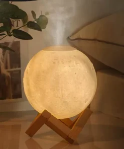 USB Moon Lamp Humidifier & Essential Oil Diffuser