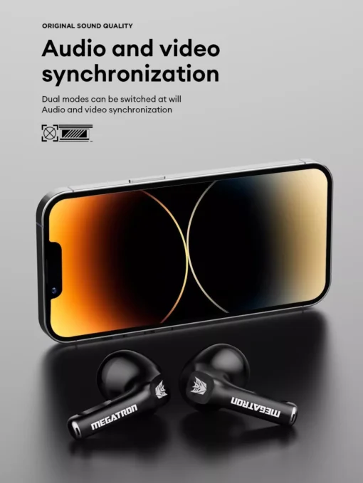 True Wireless Gaming Earbuds with Bluetooth 5.4 & Noise Reduction - Image 7