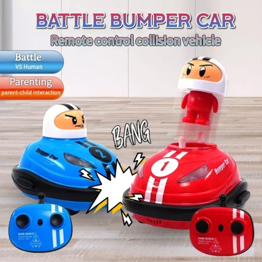 2.4G Remote Control Battle Bumper Car with Pop-up Doll - Image 3
