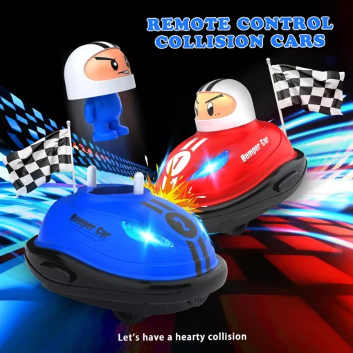 2.4G Remote Control Battle Bumper Car with Pop-up Doll - Image 2