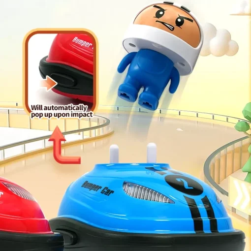 2.4G Remote Control Battle Bumper Car with Pop-up Doll - Image 7