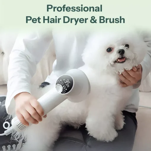 Professional Pet Hair Dryer & Brush - Image 2