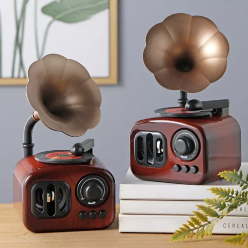 Retro Phonograph Music Box - Image 3