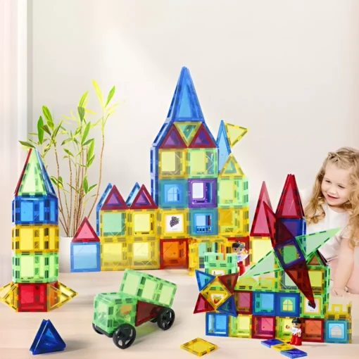 Magnetic Building Blocks Set - Image 2
