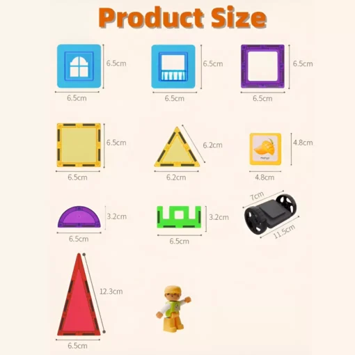 Magnetic Building Blocks Set - Image 7
