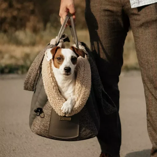 Dog Carrier Car Seat “Pearl Purse” Owleys - Image 3
