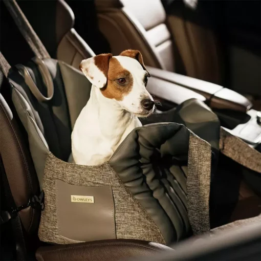 Dog Carrier Car Seat “Pearl Purse” Owleys - Image 2