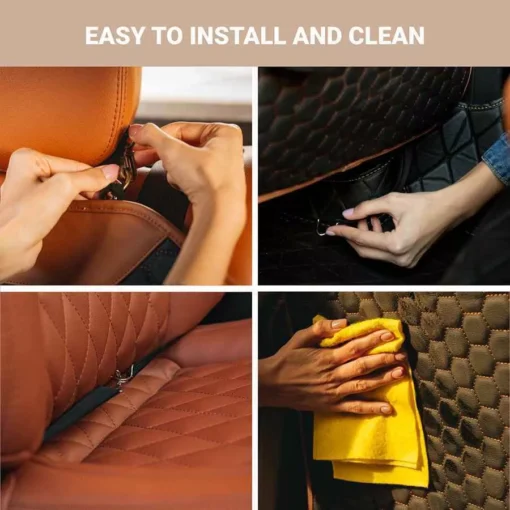 Back of Seat Car Organizer | 7 Pockets + Tablet Pocket - Image 5