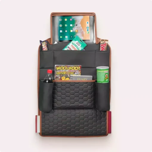 Back of Seat Car Organizer | 7 Pockets + Tablet Pocket - Image 10