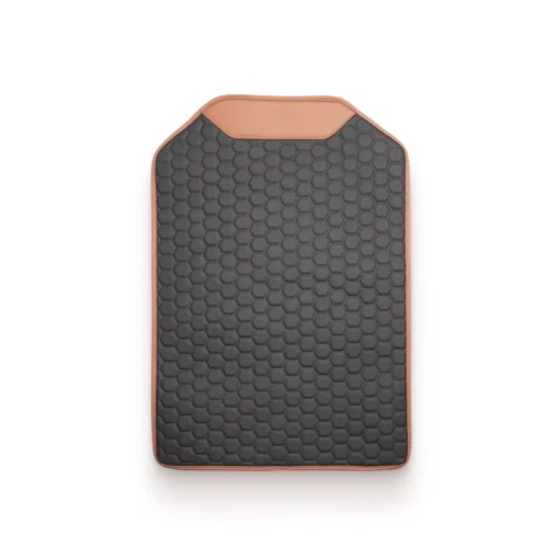 ‘Hexy’ Car Seat Back Protector – Premium Eco Leather Kick Mat - Image 8