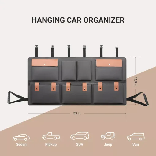 Car Trunk Organizer “Hold&Go” – Hanging & Compact - Image 2