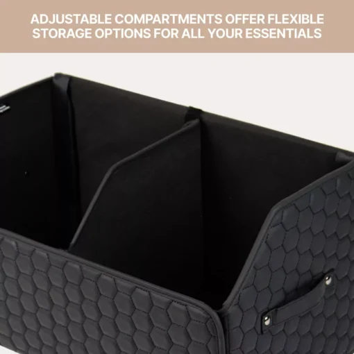 Car Trunk Organizer Black “Hexy” by Owleys - Image 3