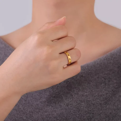Elegant Hollow Butterfly Ring - Image 6