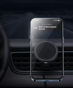 Magnetic 360-Degree Car Phone Holder for Air Vent & Dashboard