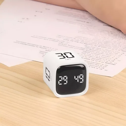 Productivity Cube Timer with Gravity Sensor and LED Display - Image 5