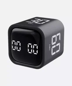 Productivity Cube Timer with Gravity Sensor and LED Display