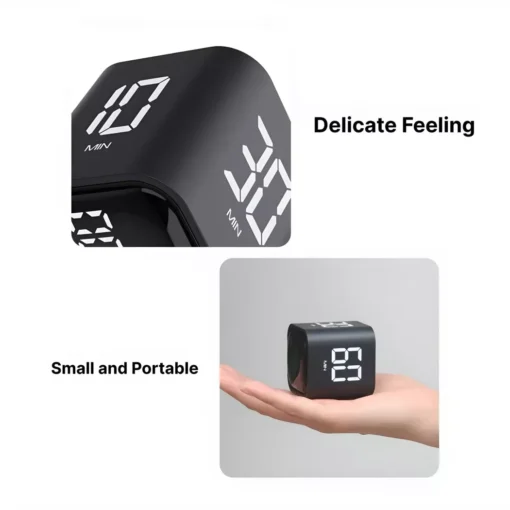 Productivity Cube Timer with Gravity Sensor and LED Display - Image 3