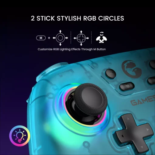Wireless Switch Controller Bluetooth Gamepad with Hall Effect for Multi-Platform Gaming - Image 5