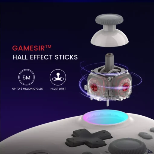 Wireless Switch Controller Bluetooth Gamepad with Hall Effect for Multi-Platform Gaming - Image 4