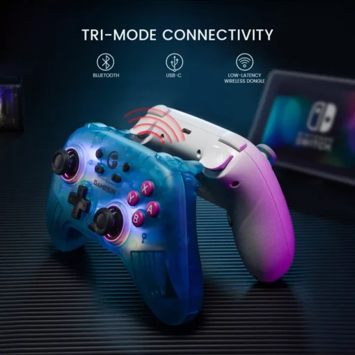 Wireless Switch Controller Bluetooth Gamepad with Hall Effect for Multi-Platform Gaming - Image 2