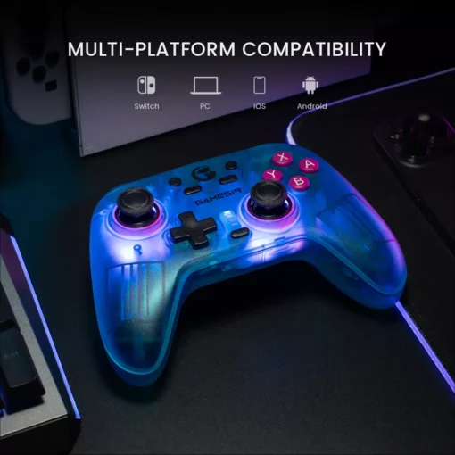 Wireless Switch Controller Bluetooth Gamepad with Hall Effect for Multi-Platform Gaming - Image 3