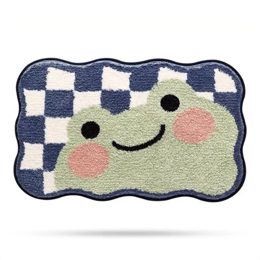 Soft Plush Cartoon Microfiber Bath Mat – Absorbent, Non-Slip, Quick-Dry Bathroom Rug - Image 7