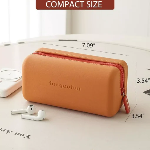 Chic Waterproof EVA Cosmetic Bag – Travel-Friendly Makeup Organizer - Image 7