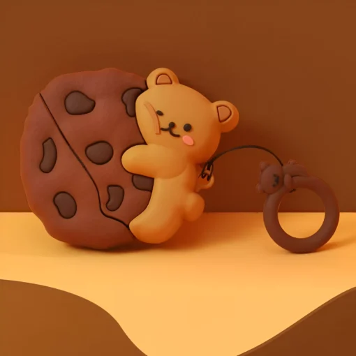 Cookie Bear Car Key Case Cover - Image 2
