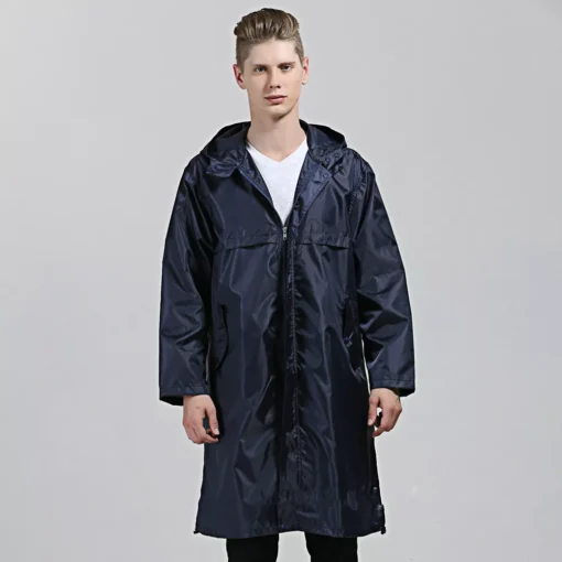 Men’s Waterproof Nylon Raincoat - Image 3