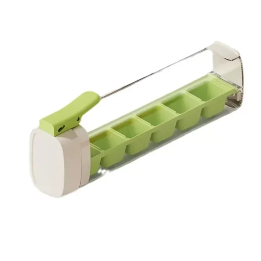 One-Hand Press Ice Cube Maker with Storage Box - Image 7