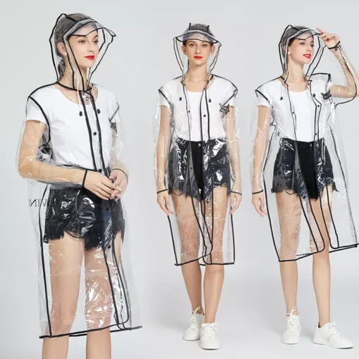 Transparent Fox Raincoat - Image 2