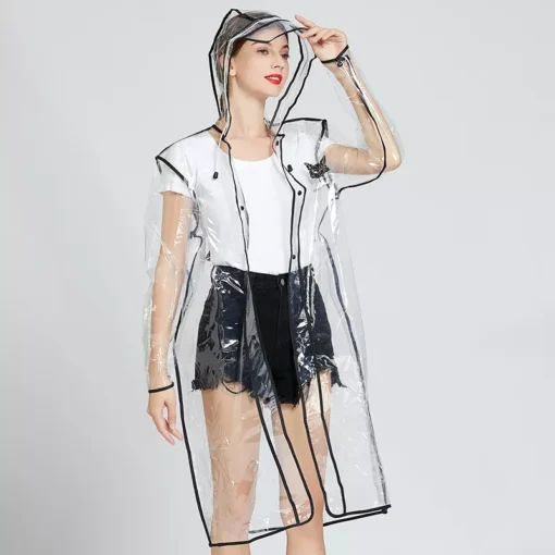 Transparent Fox Raincoat - Image 3