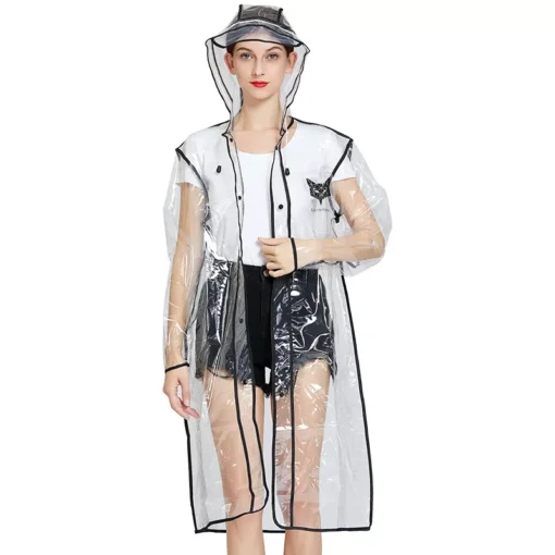 Transparent Fox Raincoat - Image 6