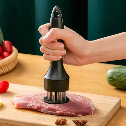 Stainless Steel Manual Meat Grinder and Tenderizer Needle - Image 2