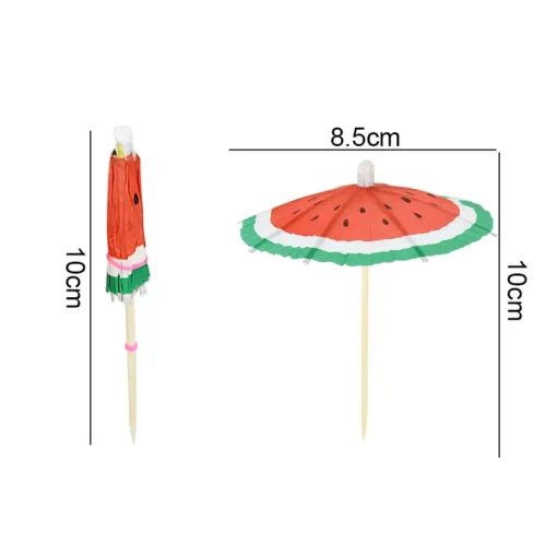 Paper Umbrella Cake Toppers - Image 7