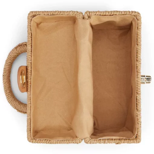 Box Straw Beach Bag - Image 6