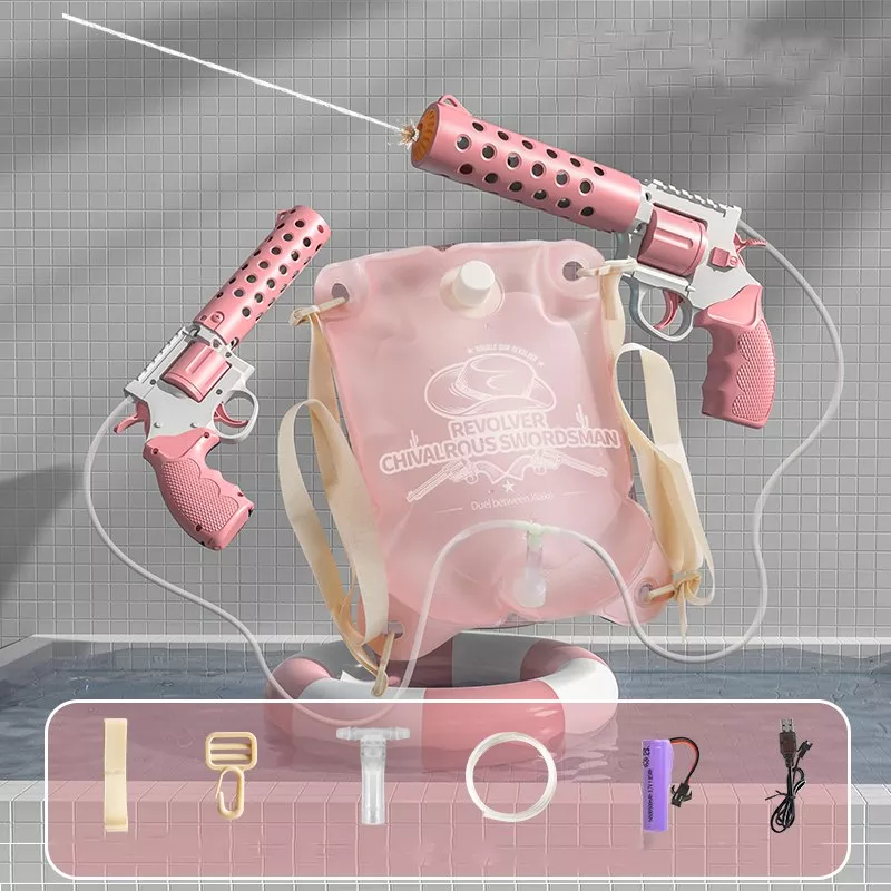 Pink 2pcs guns