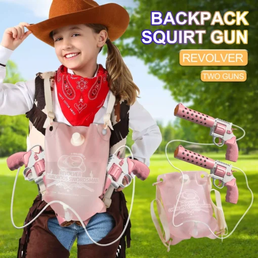 Double Guns Backpack Electric Water Gun Toy - Image 2