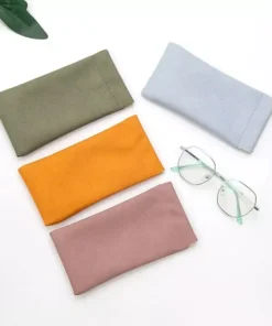 Multi-Color Soft PU Leather Glasses Pouch
