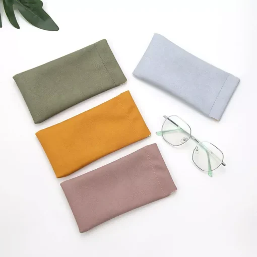 Multi-Color Soft PU Leather Glasses Pouch - Image 2