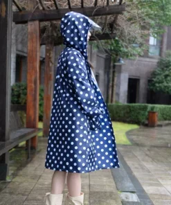 Waterproof Hooded Rain Poncho