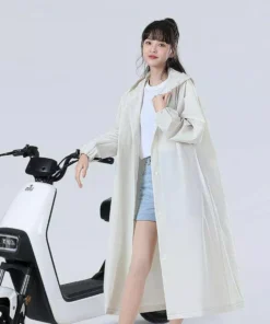 Unisex Thickened EVA Rain Poncho for All Outdoor Activities